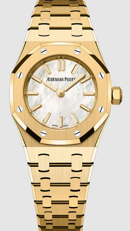 Review 67630BA.OO.1312BA.03-B Audemars Piguet Royal Oak Mini Quartz Yellow Gold replica watch